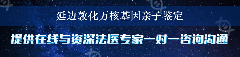 延边敦化万核基因亲子鉴定